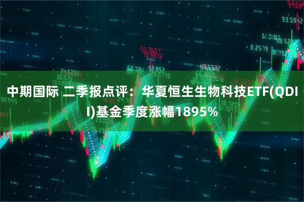 中期国际 二季报点评：华夏恒生生物科技ETF(QDII)基金季度涨幅1895%