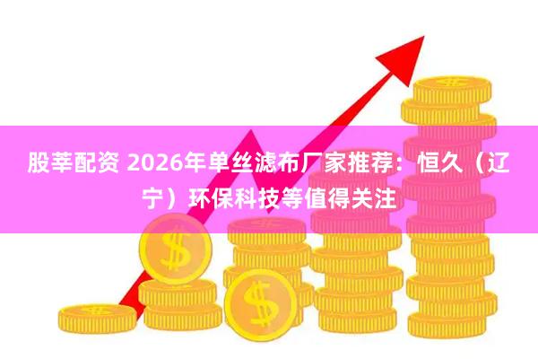 股莘配资 2026年单丝滤布厂家推荐：恒久（辽宁）环保科技等值得关注